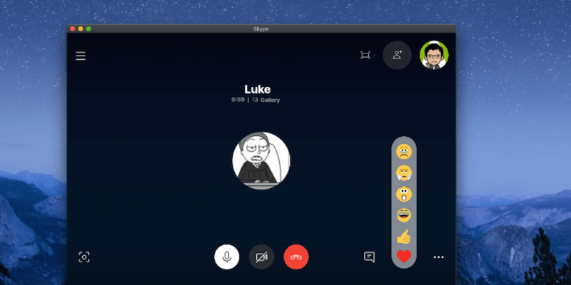 screen sharing on skype for mac